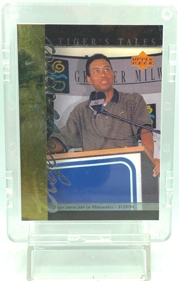 2001 UD Premiere Tiger Woods #TT12 (1) 2001 UD Premiere Tiger Woods #TT12 (1)