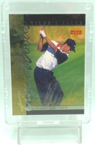 2001 UD Premiere Tiger Woods #TT13 (1)