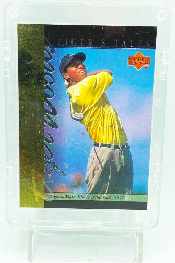 2001 UD Premiere Tiger Woods #TT16 (1)