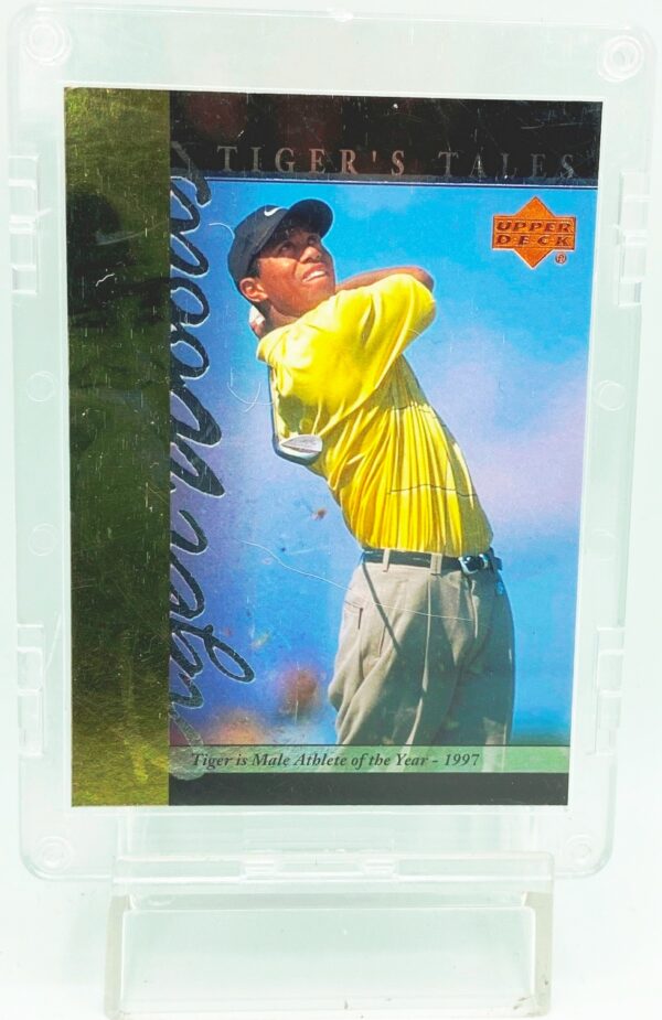 Vintage 2001 Upper Deck Golf Premiere Edition Tiger Woods Card TT16