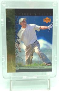 2001 UD Premiere Tiger Woods #TT29 (1)