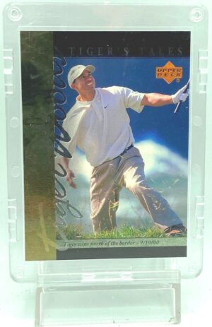 2001 UD Premiere Tiger Woods #TT29 (1)