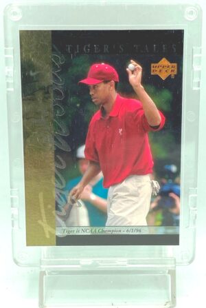 2001 UD Premiere Tiger Woods #TT8 (1)