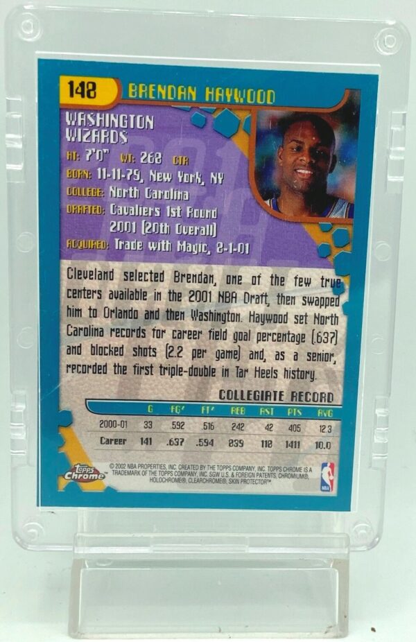 2002 Topps Chrome Brandan Haywood #148 (2)