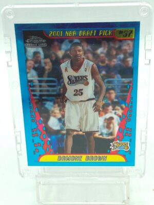 2002 Topps Chrome Damone Brown #159 (A)
