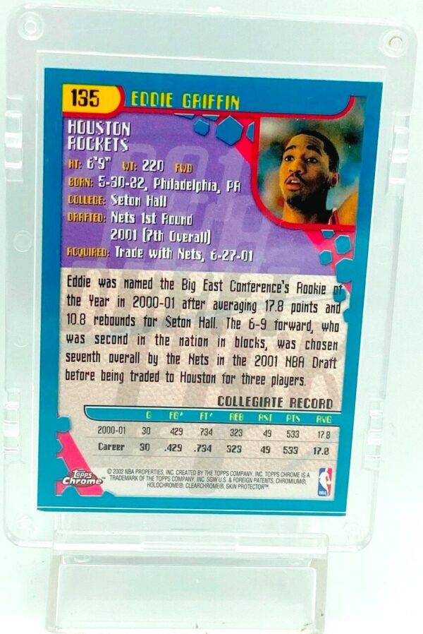 2002 Topps Chrome Eddie Griffin 135 (2)