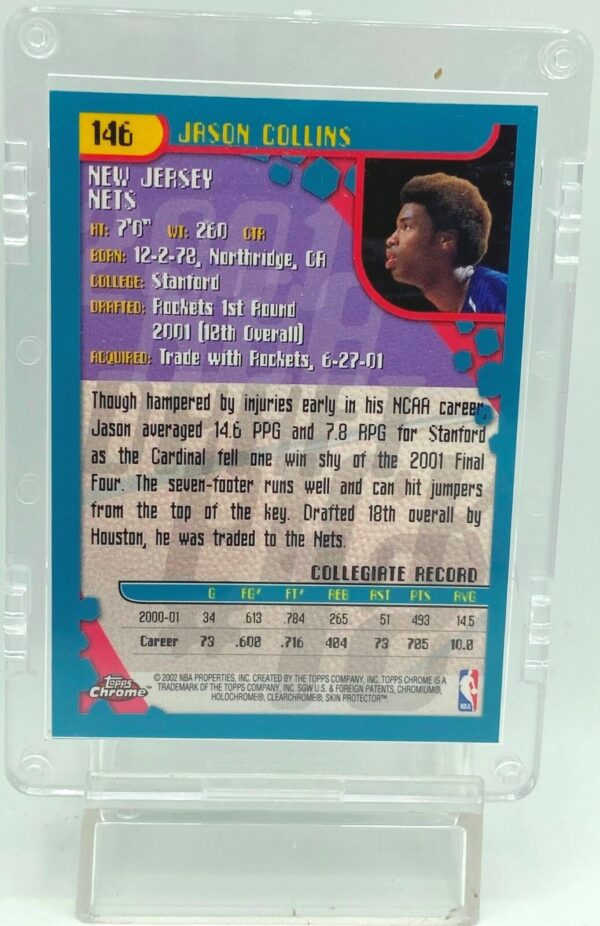 2002 Topps Chrome Jason Collins #146 (2)