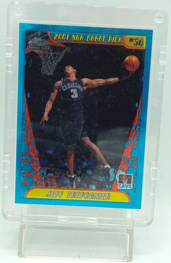 2002 Topps Chrome Jeff Trepagnier #158 (1)