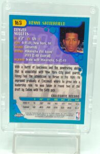 2002 Topps Chrome Kenny Satterfield #163 (2)