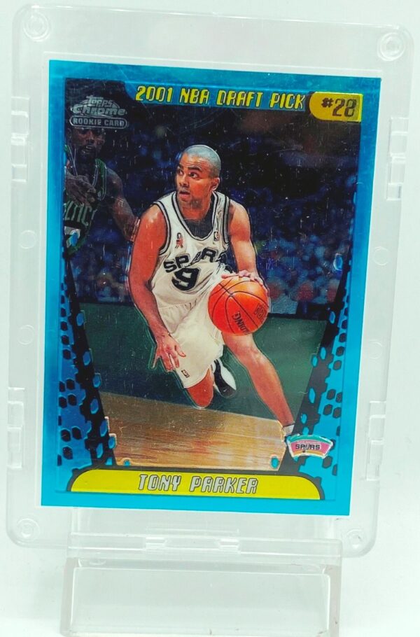 2002 Topps Chrome Tony Parker #155 (1)