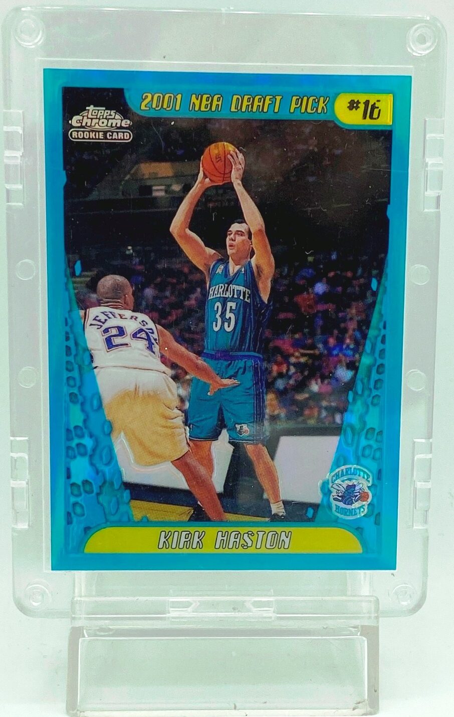 2002 Topps Refractor Kirk Haston 144 (1)