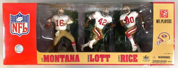 2007 McFarlane Sportspicks NFL San Francisco 49ers 3-Pk (5)