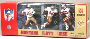 2007 McFarlane Sportspicks NFL San Francisco 49ers 3-Pk (7)