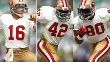 2007 McFarlane Sportspicks NFL San Francisco 49ers 3-Pk (8)