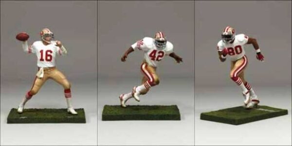 2007 McFarlane Sportspicks NFL San Francisco 49ers 3-Pk (9)