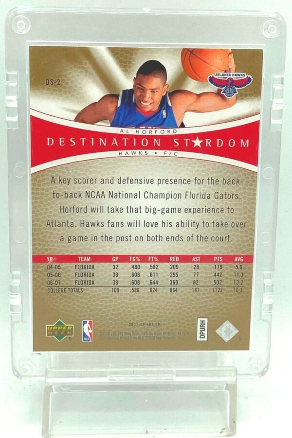 2007 SP Rookie Stardom Al Horford #DS-2 (2) 2007 SP Rookie Stardom Al Horford #DS-2 (2)