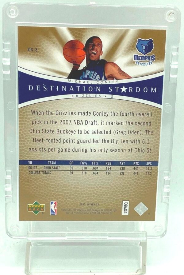 2007 SP Rookie Stardom Michael Conley #DS-3 (2)