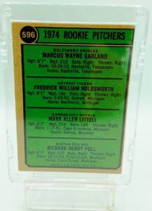 1974 Topps Quad Rookie Pitchers #596 (2)