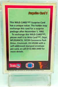 1992 AAA NFL Wild Card #1 (2)