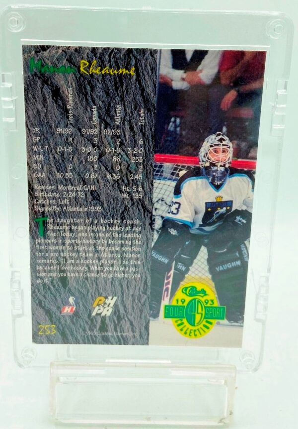 1993 Classic 4 Sport Manon Rheaume #253 (2)