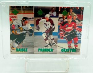 1993 Classic Four Sport Rookies Tri-Card (1)