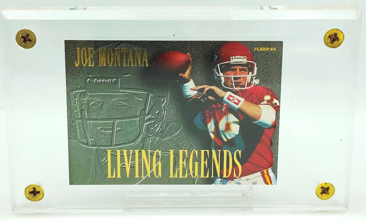 1994 Fleer Living Legends Joe Montana #3 (1)