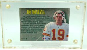 1994 Fleer Living Legends Joe Montana #3 (2)