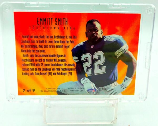 1994 Fleer Ultra TDK Emmitt Smith #7 (2) 1994 Fleer Ultra TDK Emmitt Smith #7 (2)