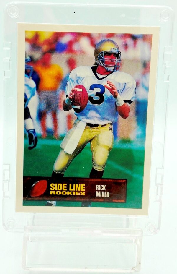 1994 Side Line Rookies Rick Mirer Promo (1)