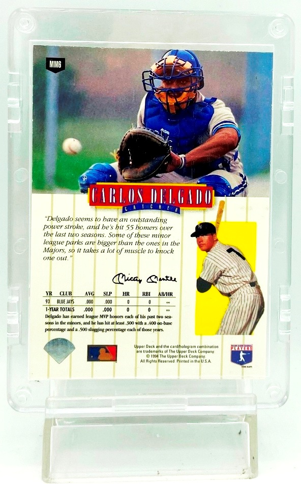1994 Upper Deck Carlos Delgado #MM6 (2) 1994 Upper Deck Carlos Delgado #MM6 (2)