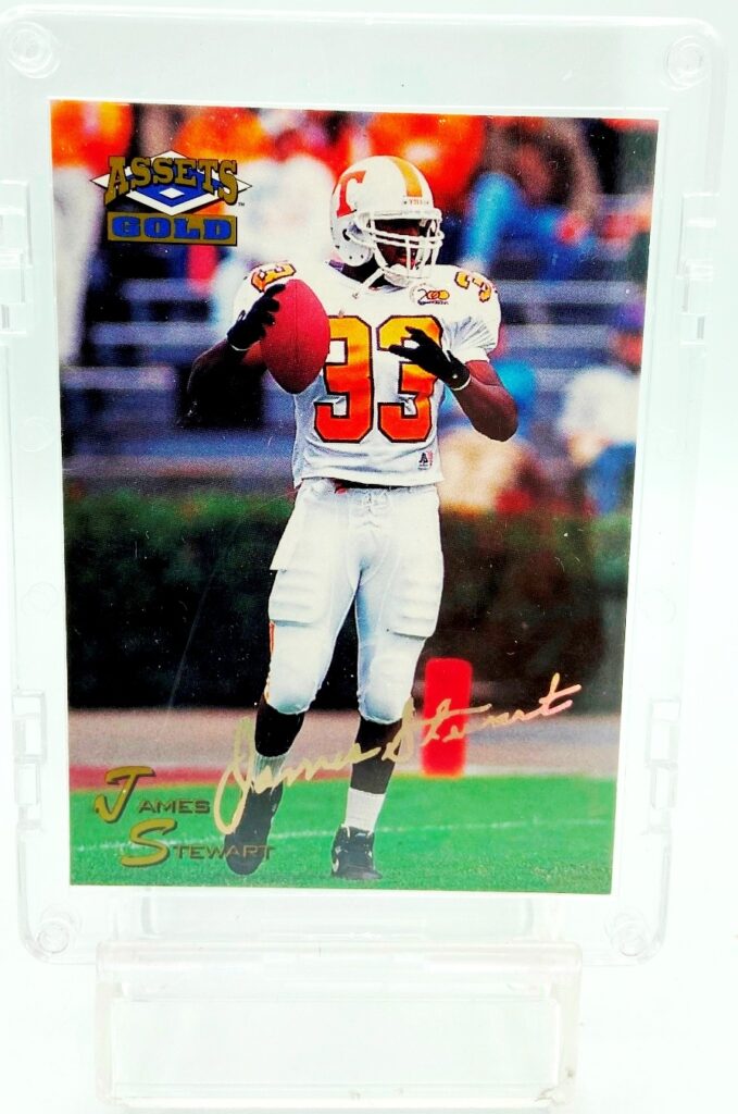 1995 Assets Gold James Stewart RC #18 (1)