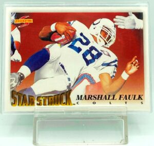 1995 Score Marshall Faulk Card #209 (1)