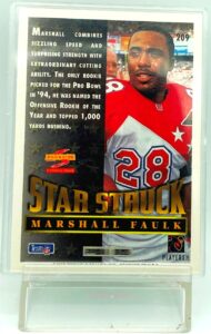 1995 Score Marshall Faulk Card #209 (2)