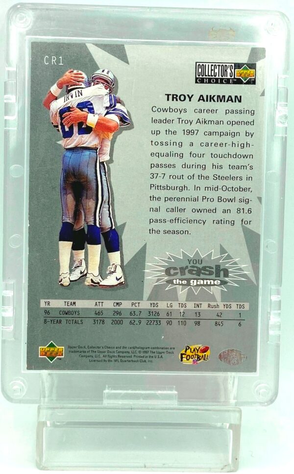1996 CC Gold Troy Aikman #CR1 (2) 1996 CC Gold Troy Aikman #CR1 (2)