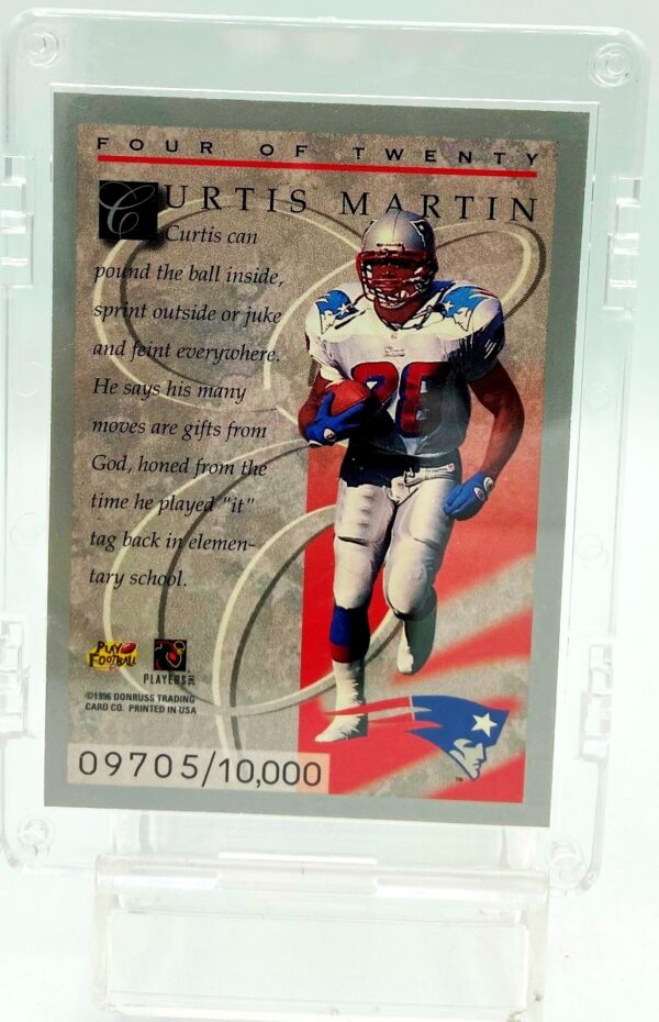 1996 Donruss Elite Curtis Martin #4-20 (2)