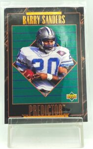 1996 UD League MVP Barry Sanders Bronze (1)