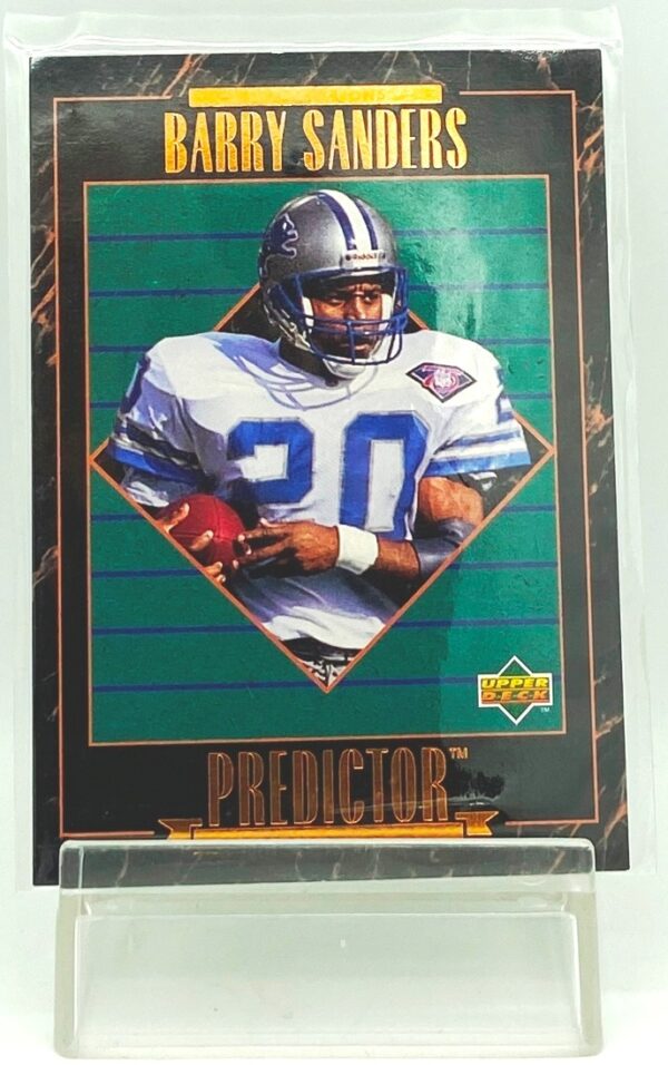1996 UD League MVP Barry Sanders Bronze (1)