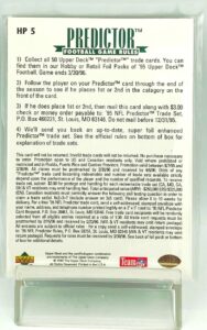 1996 UD League MVP Barry Sanders Bronze (2)