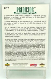 1996 UD League MVP Jerry Rice Bronze (2)