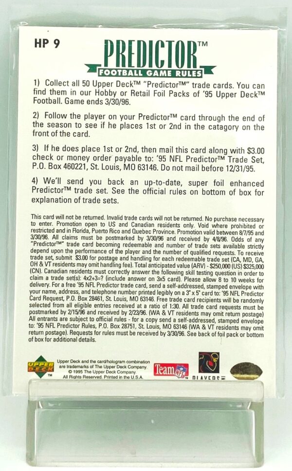 1996 UD League MVP Natrone Means Bronze (2) 1996 UD League MVP Natrone Means Bronze (2)