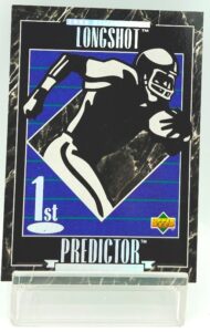 1996 UD Longshot 1st-Pass Jim Harbaugh (1)