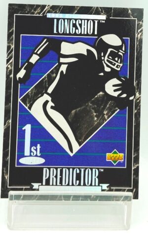 1996 UD Longshot 1st-Pass Jim Harbaugh (1)