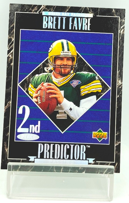 1996 UD Longshot 2nd-Pass Brett Favre (1)