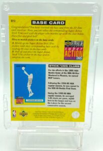 1996 UD Stick Ums Eddie Jones #B13 (2)