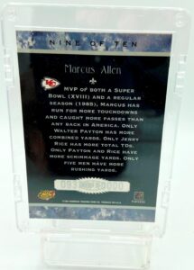 1997 Donruss Legends Marcus Allen #9 (2