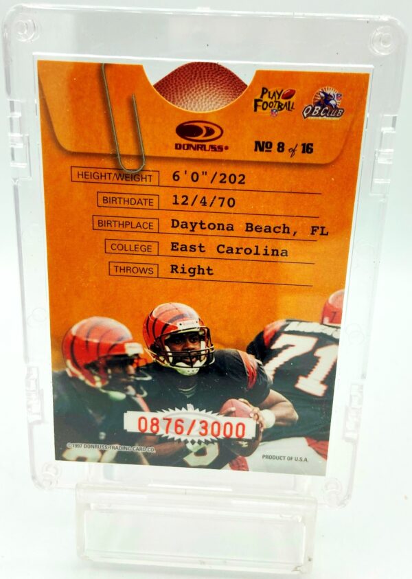 1997 Donruss Passing Jeff Blake #8 (2)