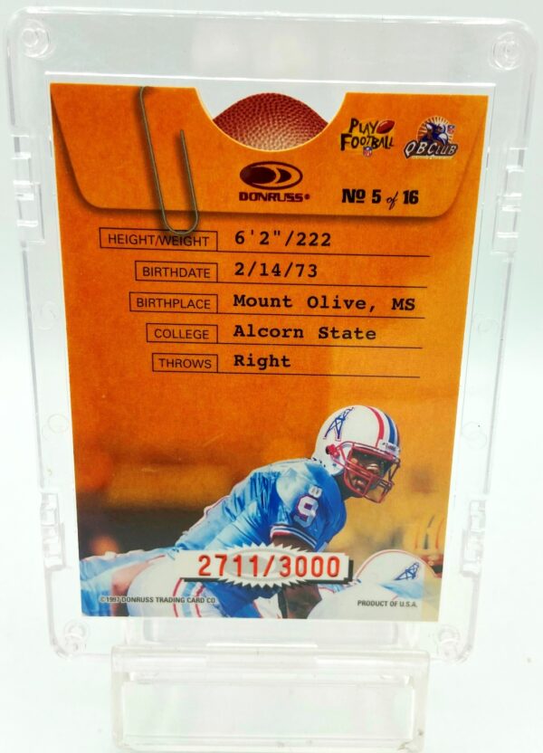 1997 Donruss Passing Steve McNair #5 (2) 1997 Donruss Passing Steve McNair #5 (2)