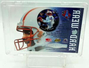 1997 Leaf Hard Wear Steve McNair #9 (2)