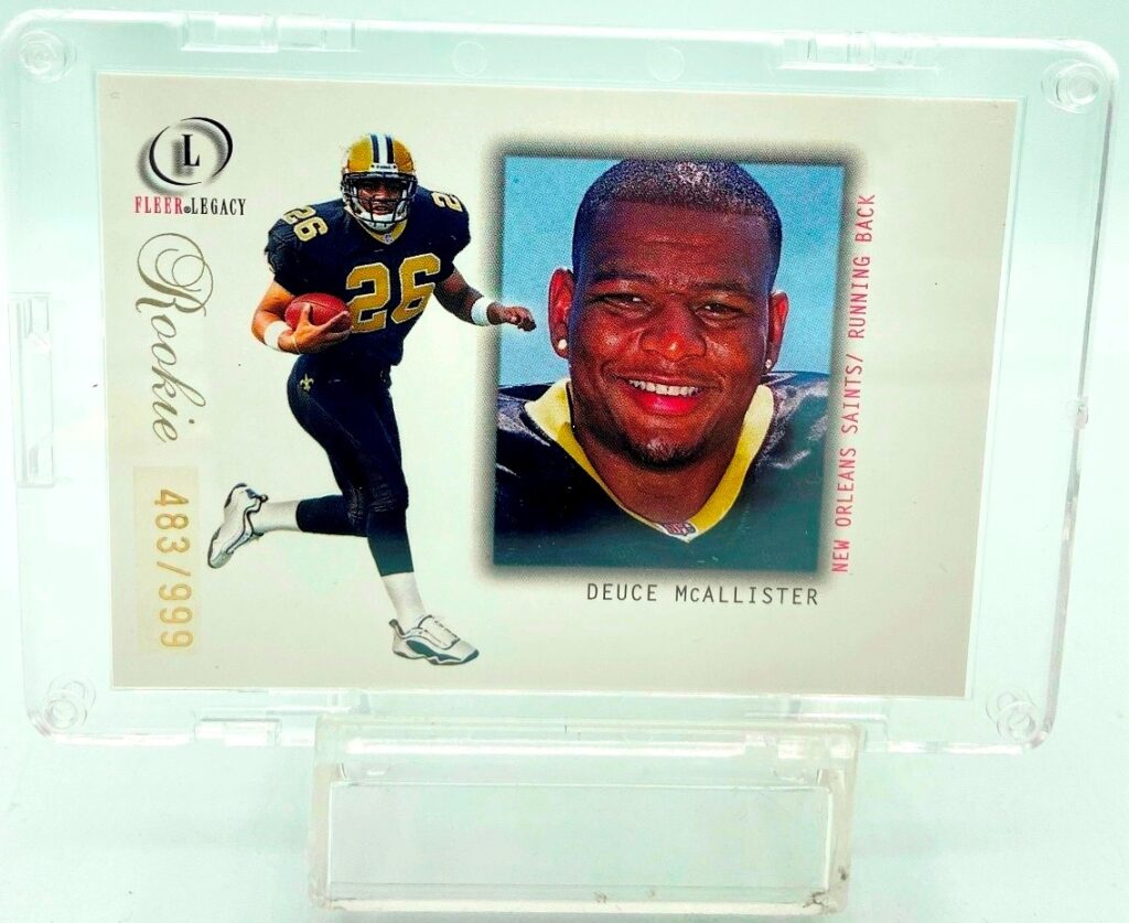 2001 Fleer Legacy Deuce McAllister #120 (1)