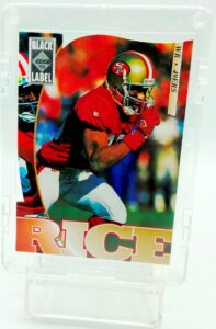 1995 Black Label Die Cut Jerry Rice #177 (1)
